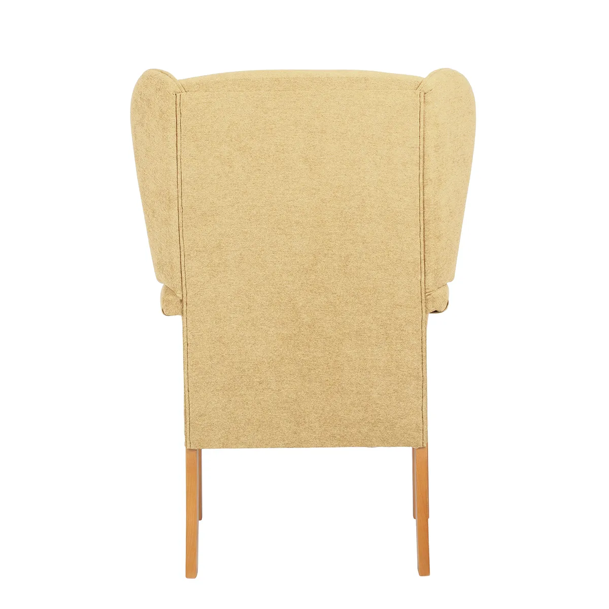 Jubilee Fireside Chair Rear View in Ochre Gold.jpg